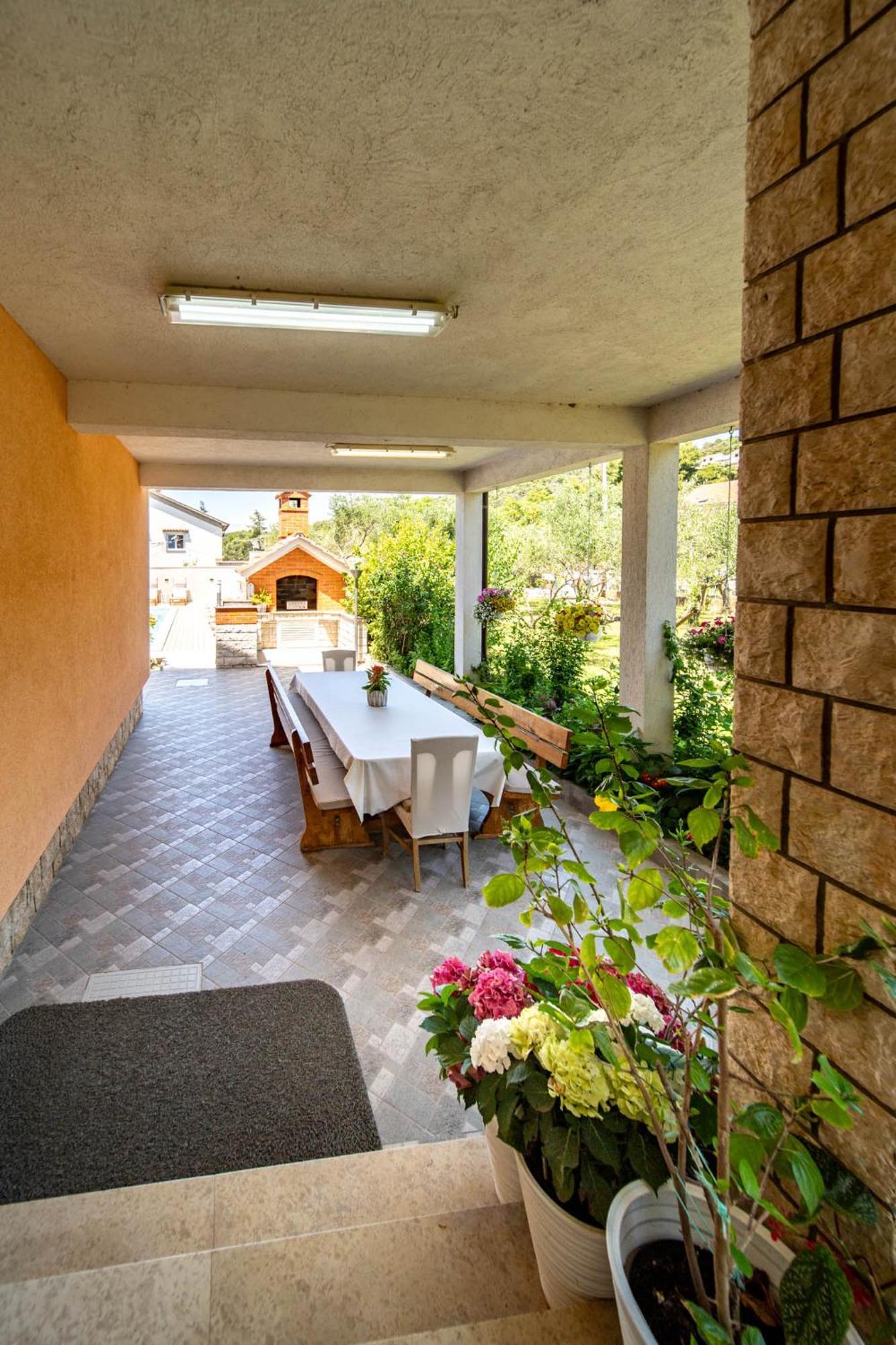 Foric Apartments With Outdoor Heated Pool Rab Town Bagian luar foto